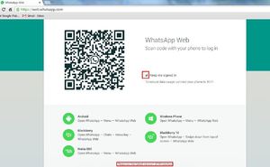 Веб-версия whatsapp