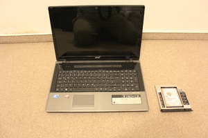 Ноутбук замена жёсткого диска и увеличение объёма памяти