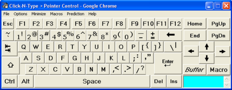 Клавиатура Click-N-Type